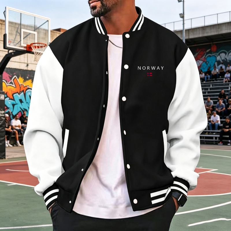 Giacca Varsity da Uomo Bicolor - Varsity Jacket Letterman recensione e prezzo