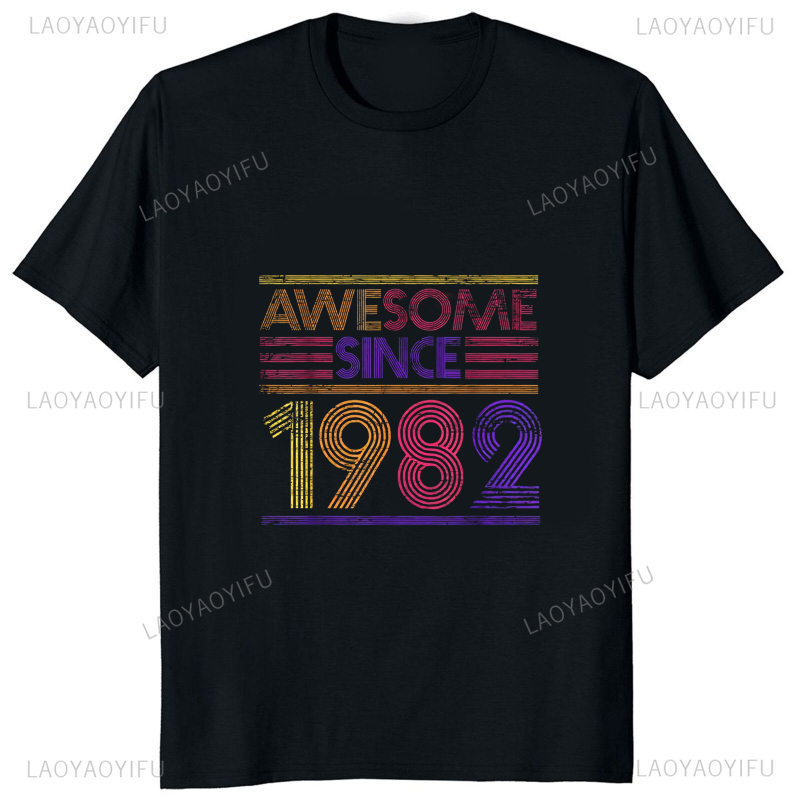 T-Shirt stampata Vintage in ed - Men'S Fashion From The 80S recensione e prezzo