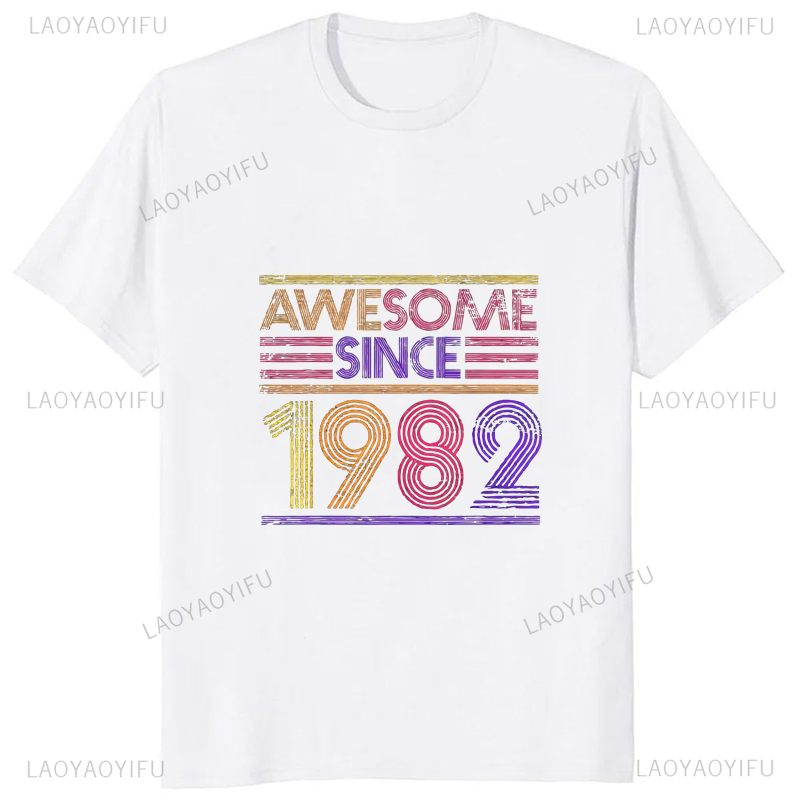 T-Shirt stampata Vintage in ed - Men'S Fashion From The 80S recensione e prezzo