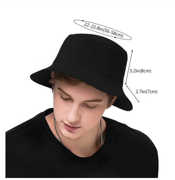 Con decorazioni di sole, luna  - Mens Fashion Bucket Hat recensione e prezzo
