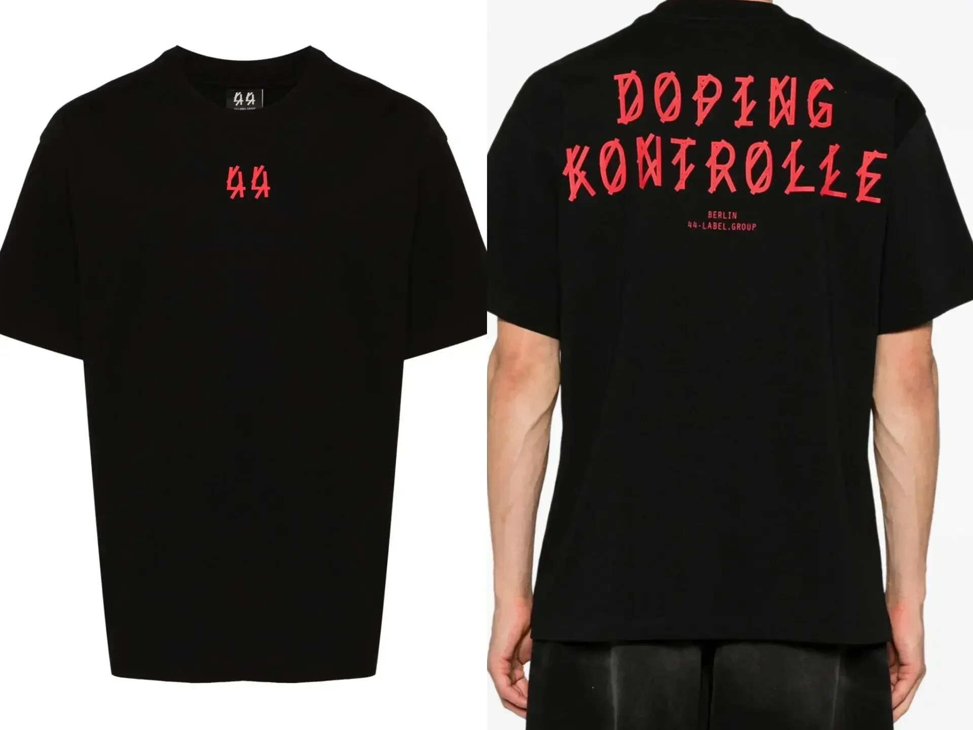 T-shirt in cotone 44 LABEL GRO - Men'S Fashion Labels recensione e prezzo